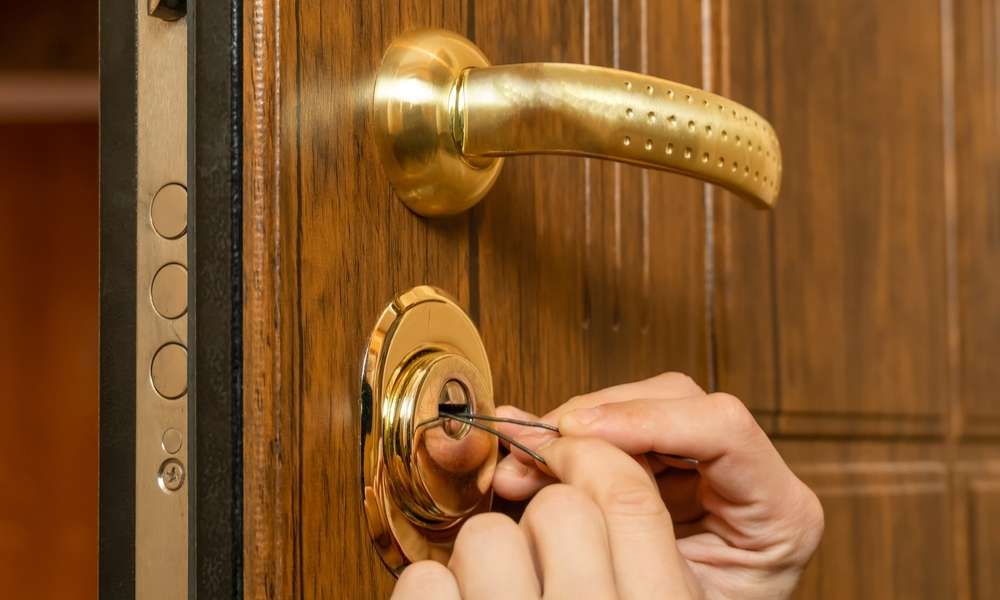 Picking a Lock to unlock a bedroom door