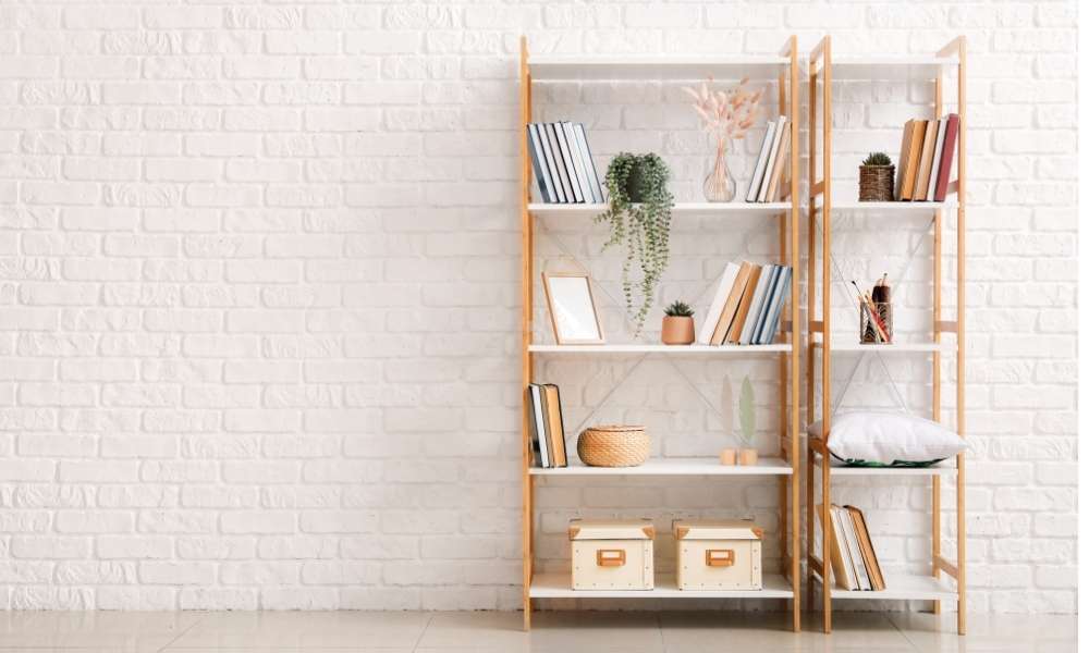 Reading Nook With Shelving
