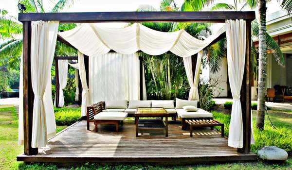 How To Keep Outdoor Curtains From Blowing Up