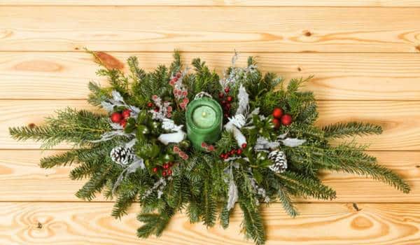 Knob To Hang Wreaths on Kitchen Cabinets