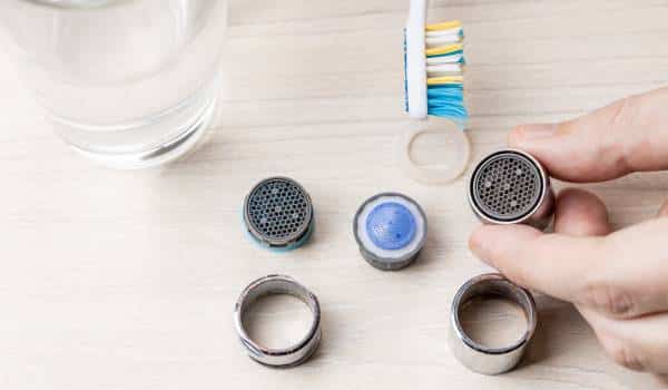 Cleaning Faucet Aerator Without Key
