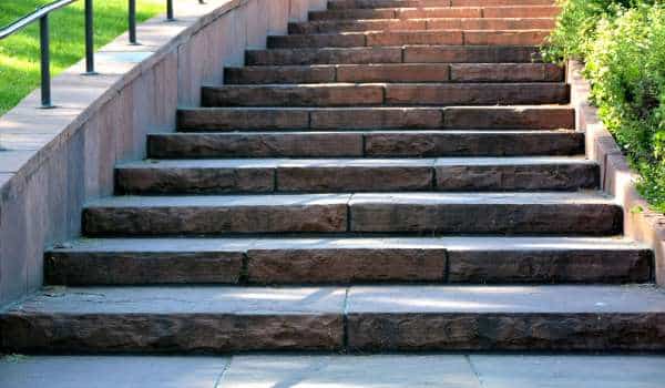 Grit Paint to fix slippery outdoor stairs