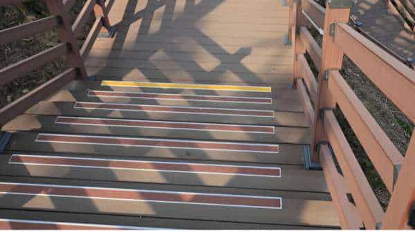 Self-Adhesive Tape tp fix slippery outdoor stairs