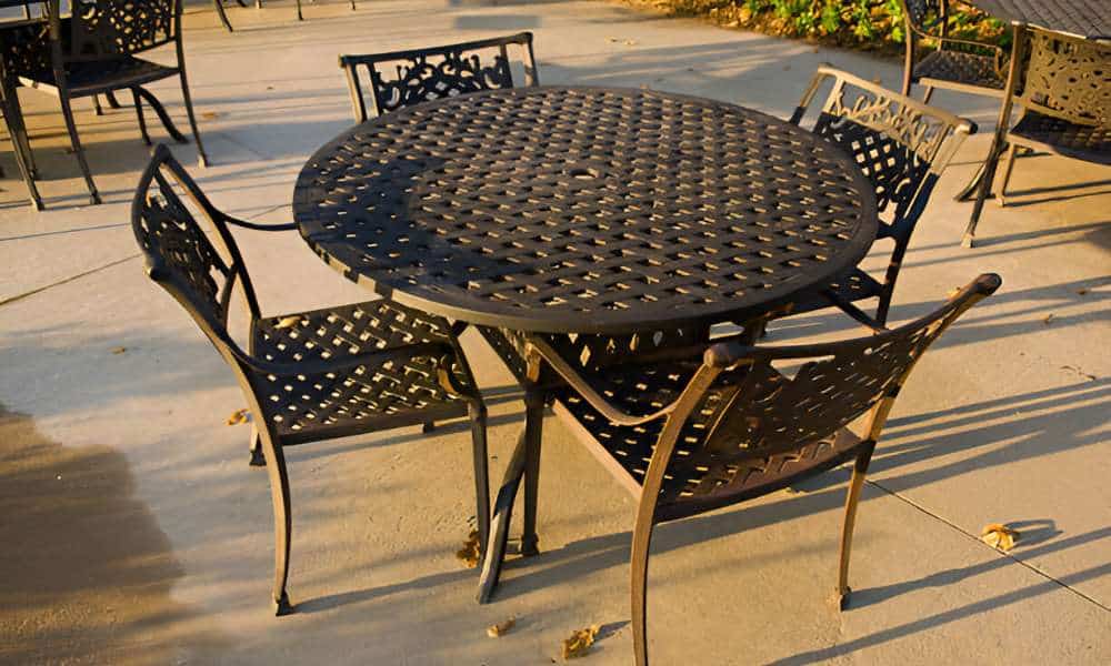 How To Clean Cast Aluminum Outdoor Furniture